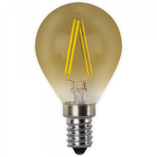 Bomb.led filam.vintage esferica e14 4w. (caja de 10 unidades)