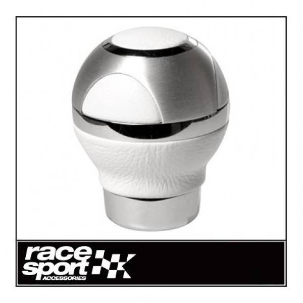 Pomo cambio alupiel "coronado". blanco