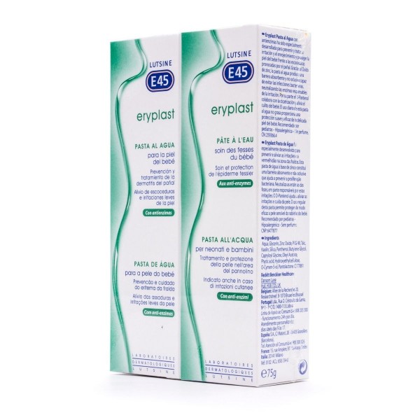 Lutsine Eryplast Pasta Al Agua 2x75g Promo