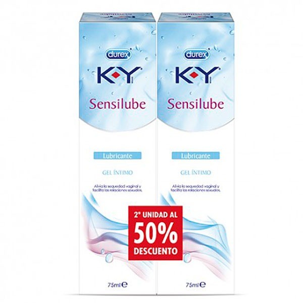 Durex Sensilube Ky Duplo 2 X 75 ml Promo