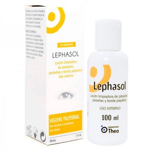 Thea Lephasol Loción Limpiadora de Párpados y Pestañas 100ml
