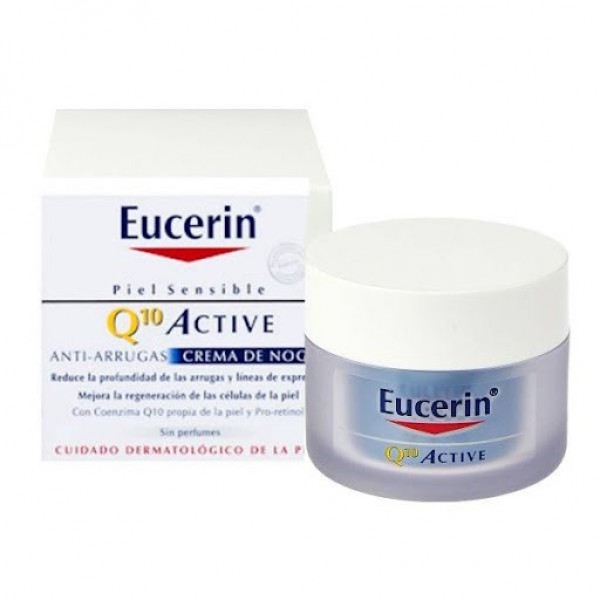 Eucerin Q10 Crema de Noche Antiarrugas 50 ml