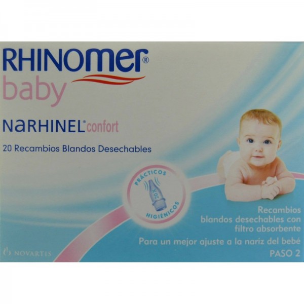 Rhinomer Baby Recambios Aspirador Nasal 20 Unidades Promo