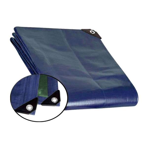 Toldo reforz. multiuso azul  6x10m