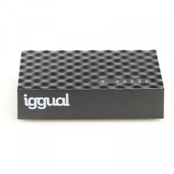 Iggual ges5000 switch 5xgb gigabit 1000 mbps