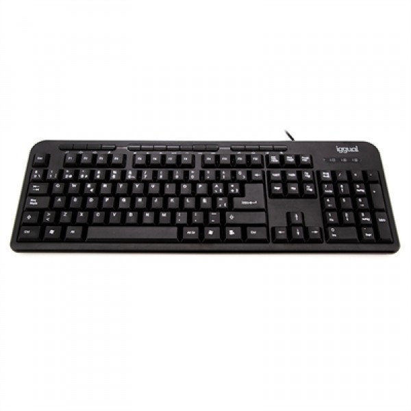 Iggual teclado multimedia ck-basic-120t negro