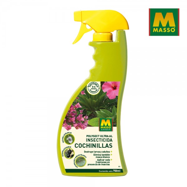 Insecticida sistémico contra cochinillas, pistola pulverizadora, 750 ml