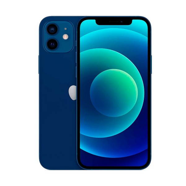 Apple iphone 12 blue 5g/ reacondicionado / a14 bionic/4gb/128gb/6.1" oled super retina xdr / dual sim
