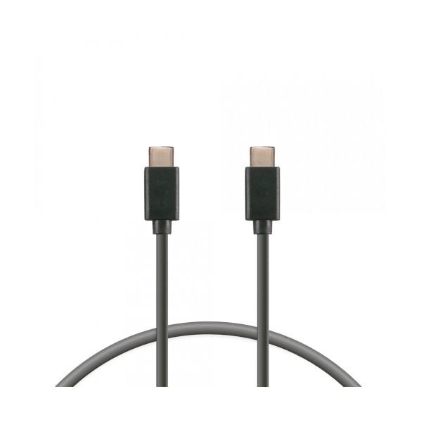 Ksix bxcuc03s black/ cable usb-c (m) a usb-c (m) 1m