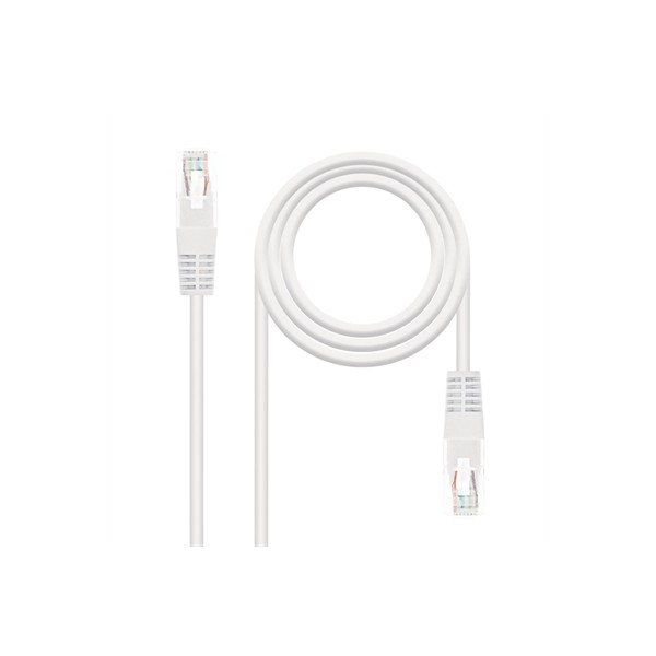 Nanocable latiguillo categoria 6 utp 0,5 m blanco