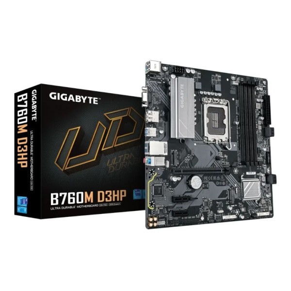 Gigabyte placa base b760m d3hp ddr4  matx lga1700