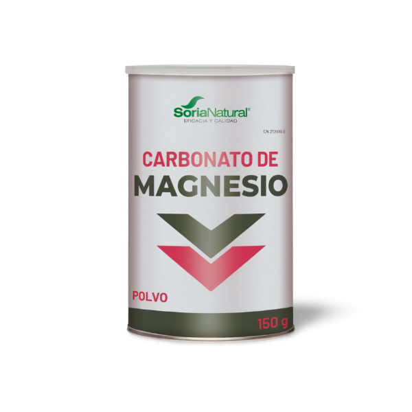 Soria Natural Carbonato de Magnesio en Polvo 150 g