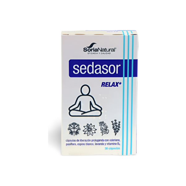 Sedasor Accion Continua 30 Caps Soria Natural