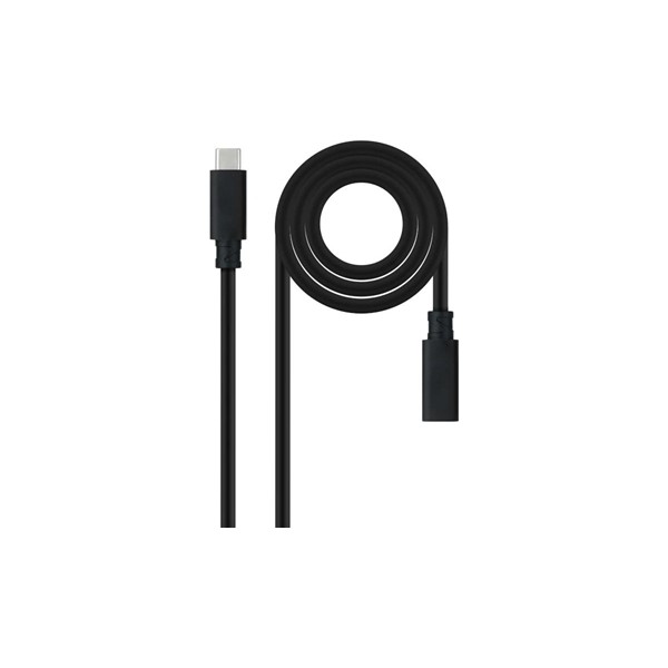 Nanocable cable usb 3.2 gen2x2 100w c/m-h 1 m