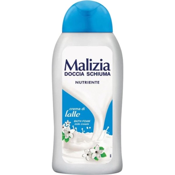 Malizia milk cream bath foam nutriente 300ml