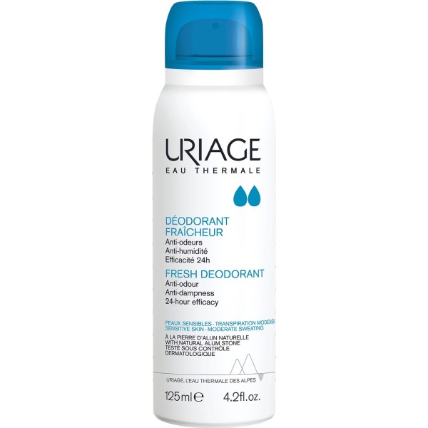 Uriage eau thermale fresh deodorant 125ml vaporizador
