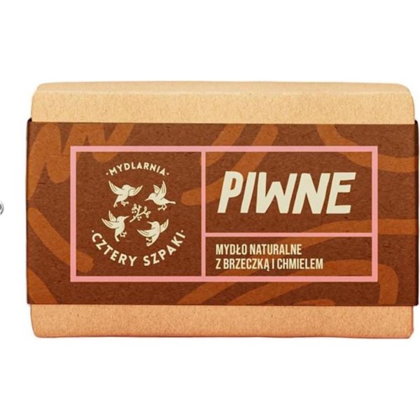 Mydlarnia piwnie beer pastilla de jabon cube nº7 110gr