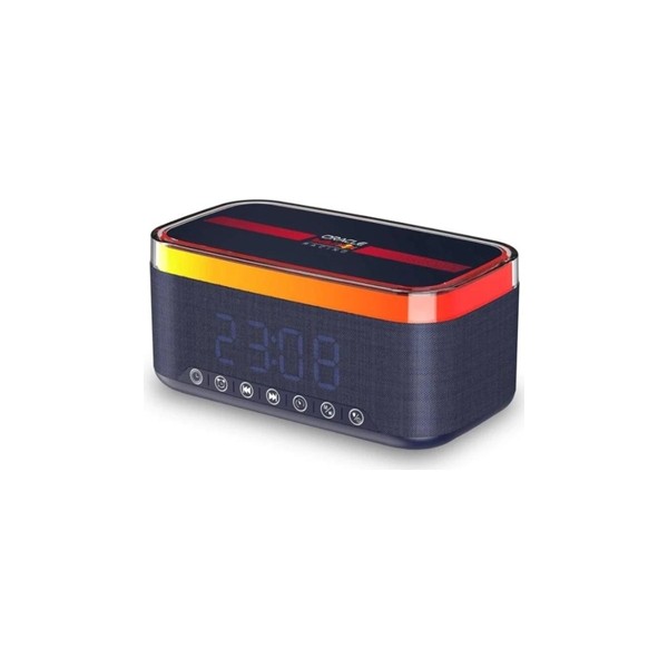 Red bull altavoz radio despertador cargador 12w