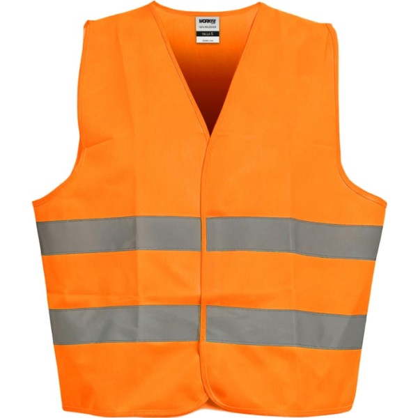 Chaleco reflectante naranja t. l