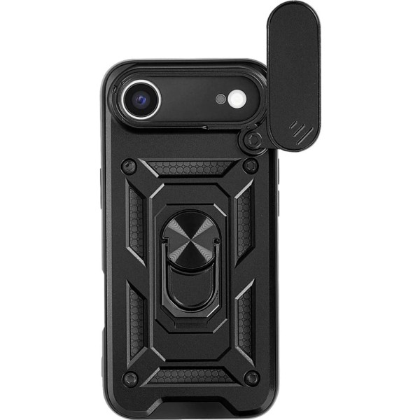 Jc trasera con anillo de soporte + protector de cámara negro / apple iphone air