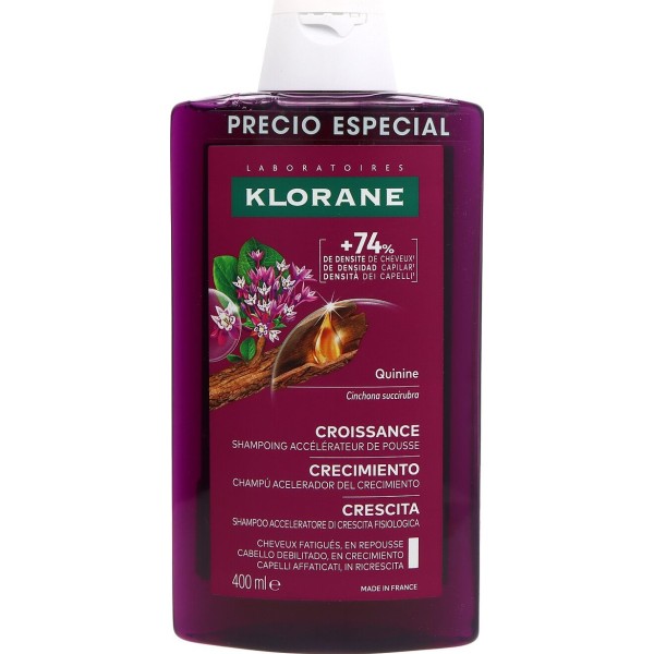 Klorane Crecimiento Champú Acelerador Del Crecimiento 400 ml